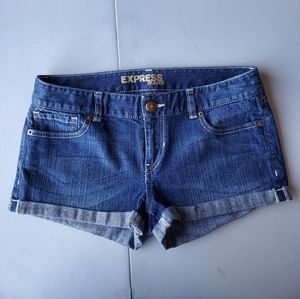 Express Denim Shorts